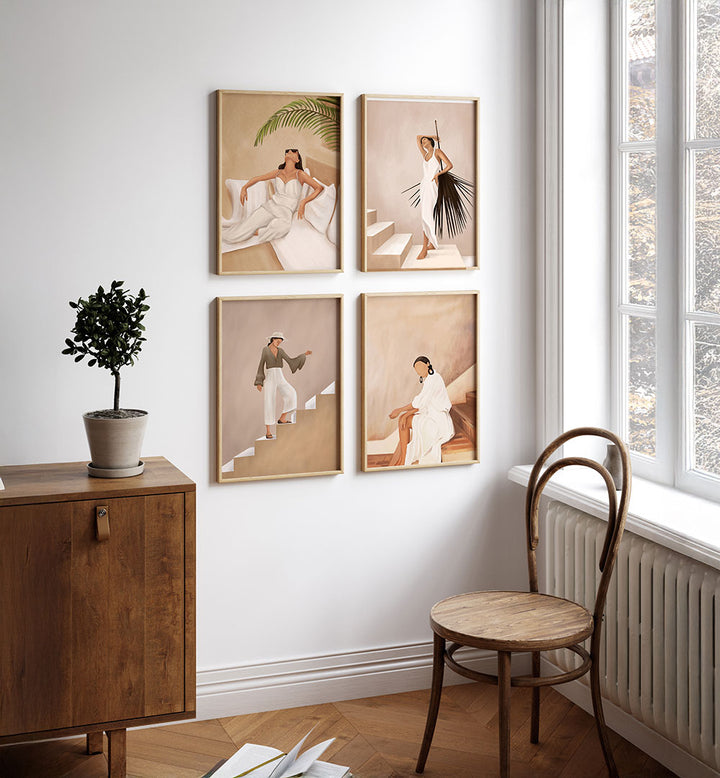 SOFT SILHOUETTES GALLERY WALL  , GALLERY WALLS & SETS