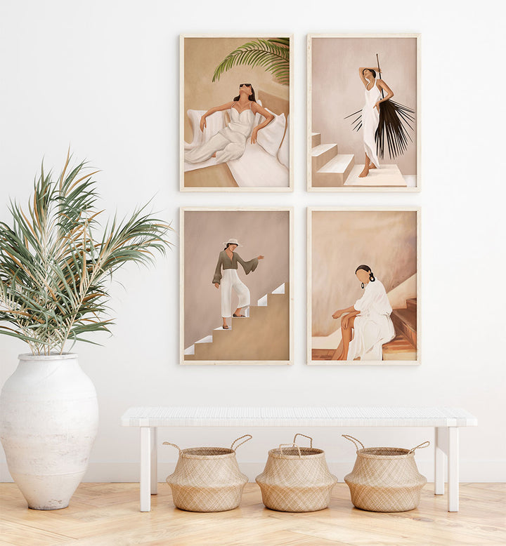 SOFT SILHOUETTES GALLERY WALL  , GALLERY WALLS & SETS