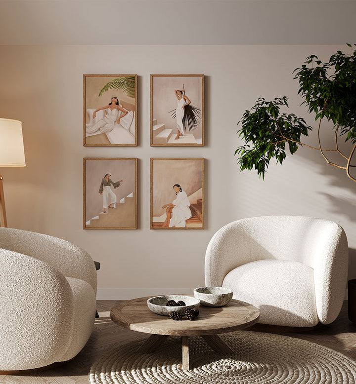 SOFT SILHOUETTES GALLERY WALL  , GALLERY WALLS & SETS