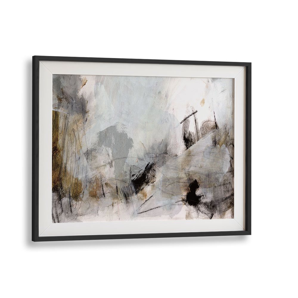 Solthom By Dan Hobday Abstract Art Abstract Paintings in Black Frame With Mount