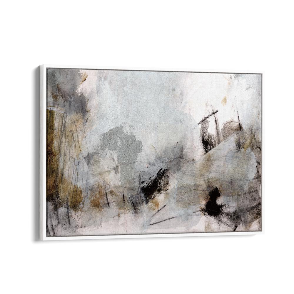 Solthom By Dan Hobday Abstract Art Abstract Paintings in White Floater Frame