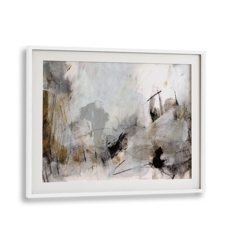 Solthom By Dan Hobday Abstract Art Abstract Paintings in White Frame With Mount