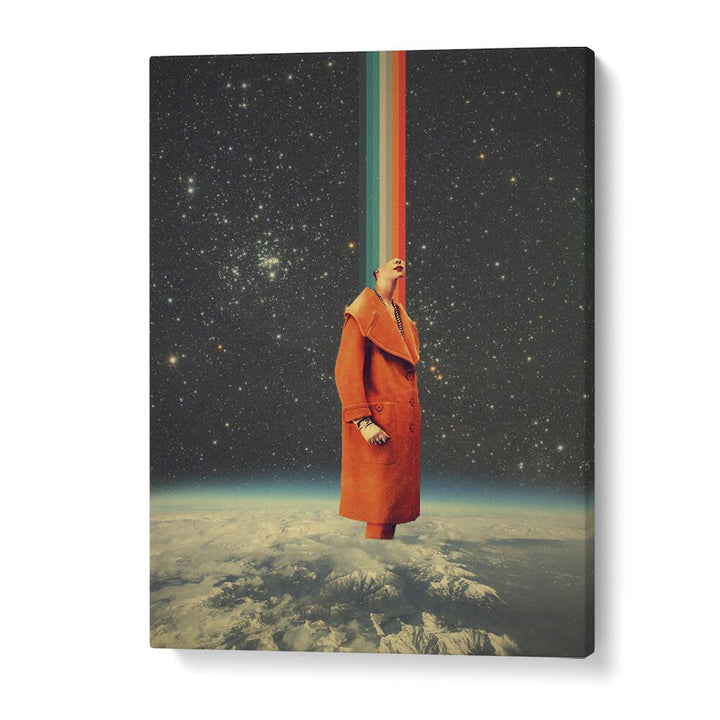 Space Colour By Frank Moth Surreal Art Prints Surrealism in Gallery Wrap