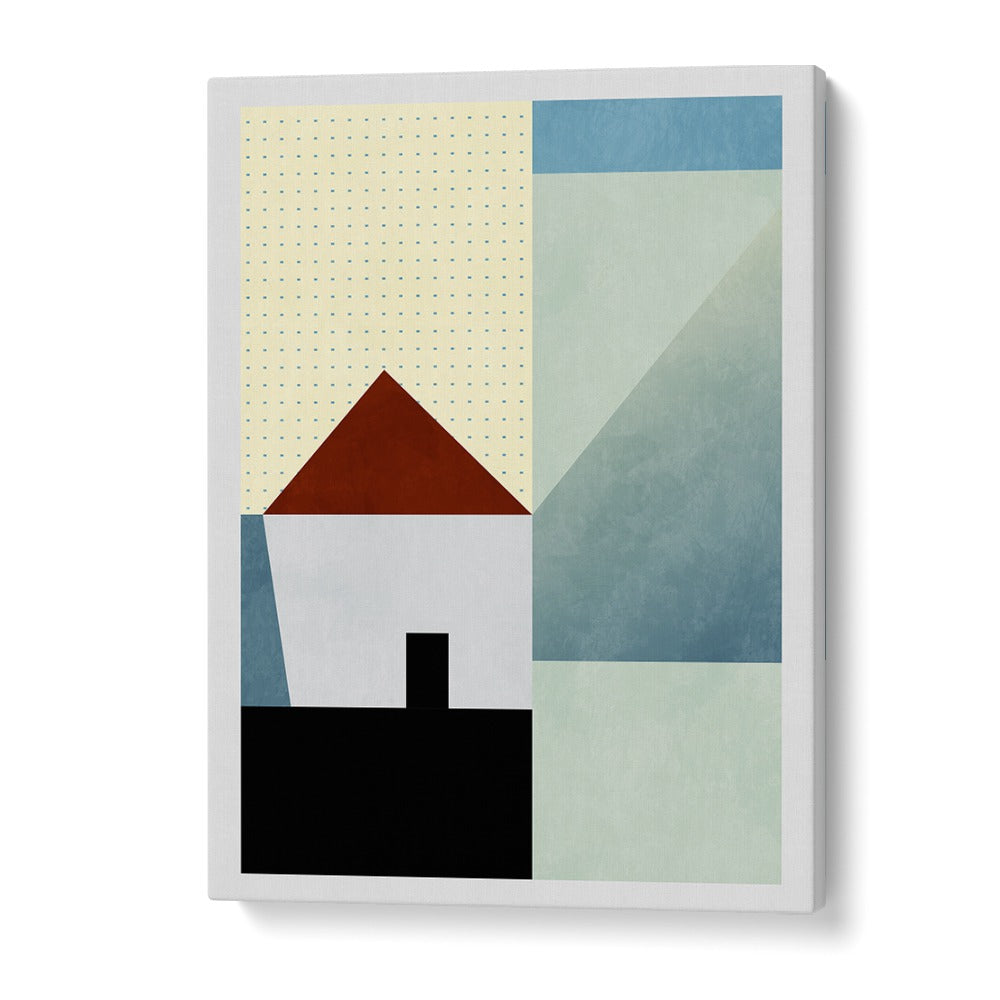 Spaces Bleu House By Ana Rut Bre Abstract Art Abstract Wall Art in Gallery Wrap