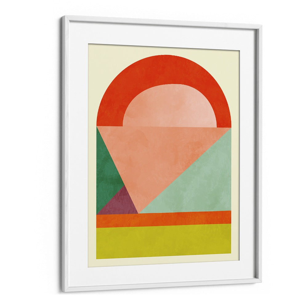 Spaces i By Ana Rut Bre Abstract Art Abstract Wall Art in White Frame With Mount