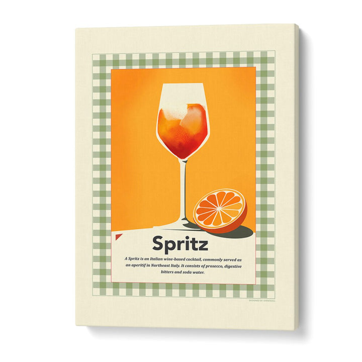 Spritz Retro Print by Studio Mandariini Kitchen Posters Kitchen Art Prints in Gallery Wrap