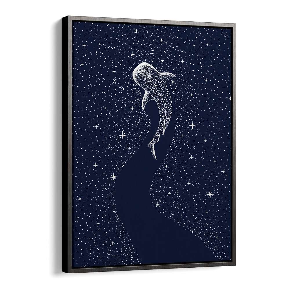 Star Eater By Aliriza Cakir Surreal Paintings Surreal Art in Black Floater Frame