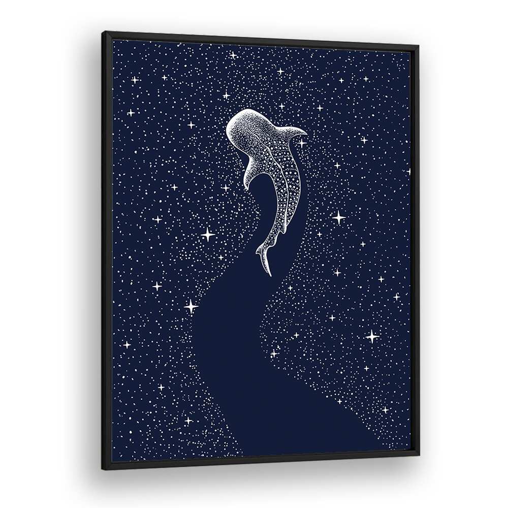 Star Eater By Aliriza Cakir Surreal Paintings Surreal Art in Black Plain Frame