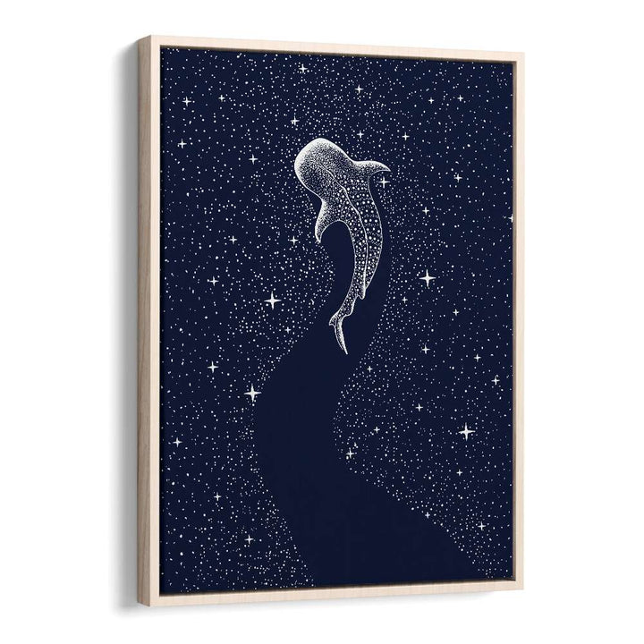 Star Eater By Aliriza Cakir Surreal Paintings Surreal Art in Oak Wood Floater Frame