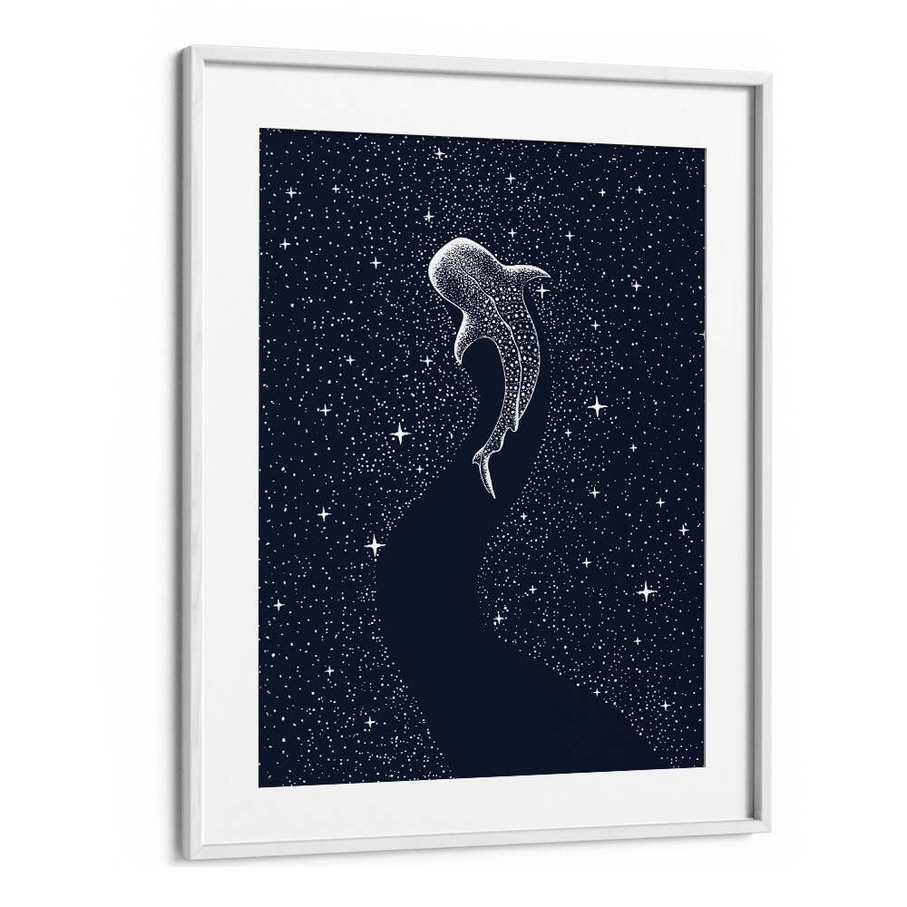 Star Eater By Aliriza Cakir Surreal Paintings Surreal Art in White Frame With Mount