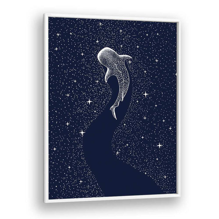 Star Eater By Aliriza Cakir Surreal Paintings Surreal Art in White Plain Frame