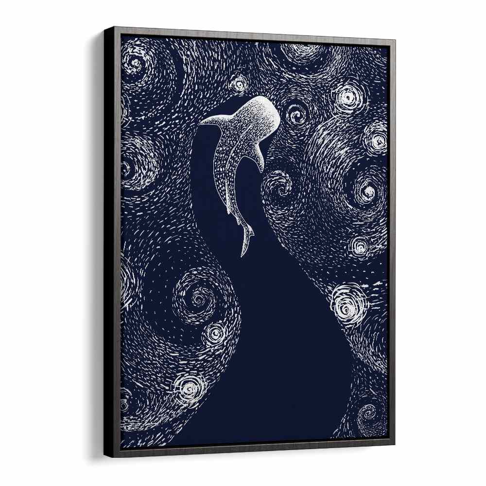 Star Eater In Van Gogh Style By Aliriza Cakir Surreal Paintings Surreal Art in Black Floater Frame