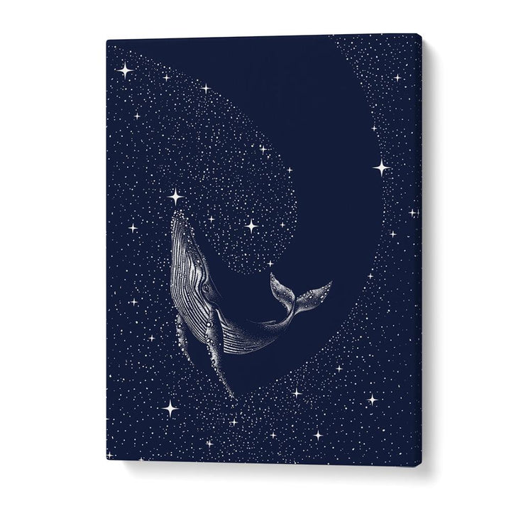 Starry Whale By Aliriza Çakir Surreal Paintings Surreal Art in Gallery Wrap