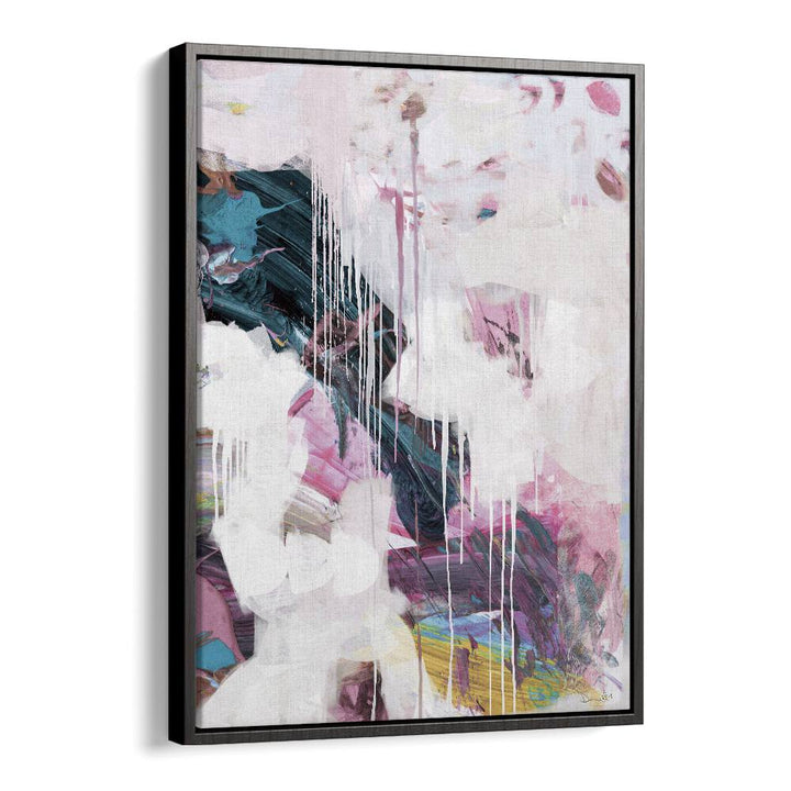 Statement I By Dan Hobday Abstract Art Abstract Paintings in Black Floater Frame