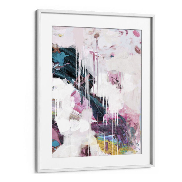 Statement I By Dan Hobday Abstract Art Abstract Paintings in White Frame With Mount