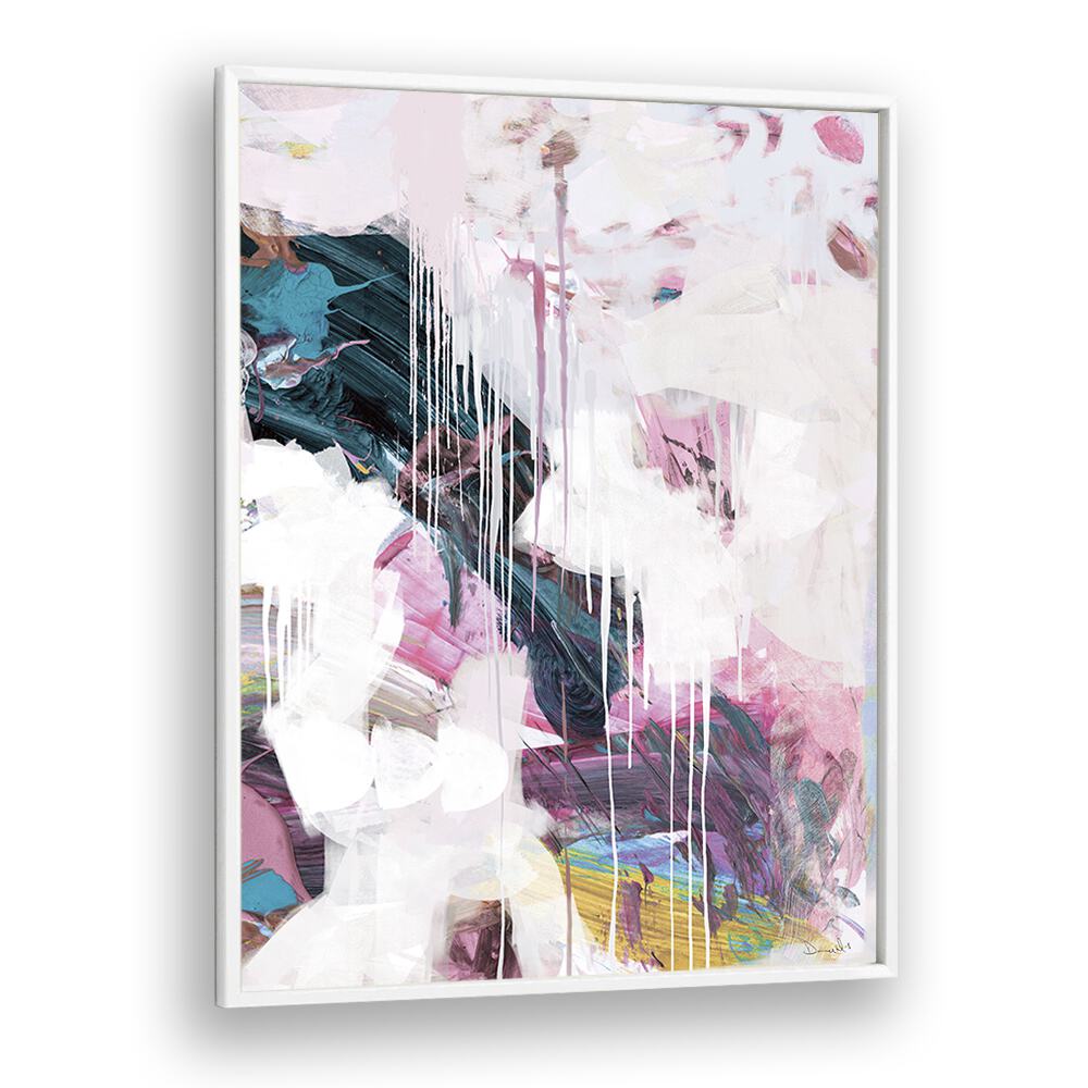 Statement I By Dan Hobday Abstract Art Abstract Paintings in White Plain Frame