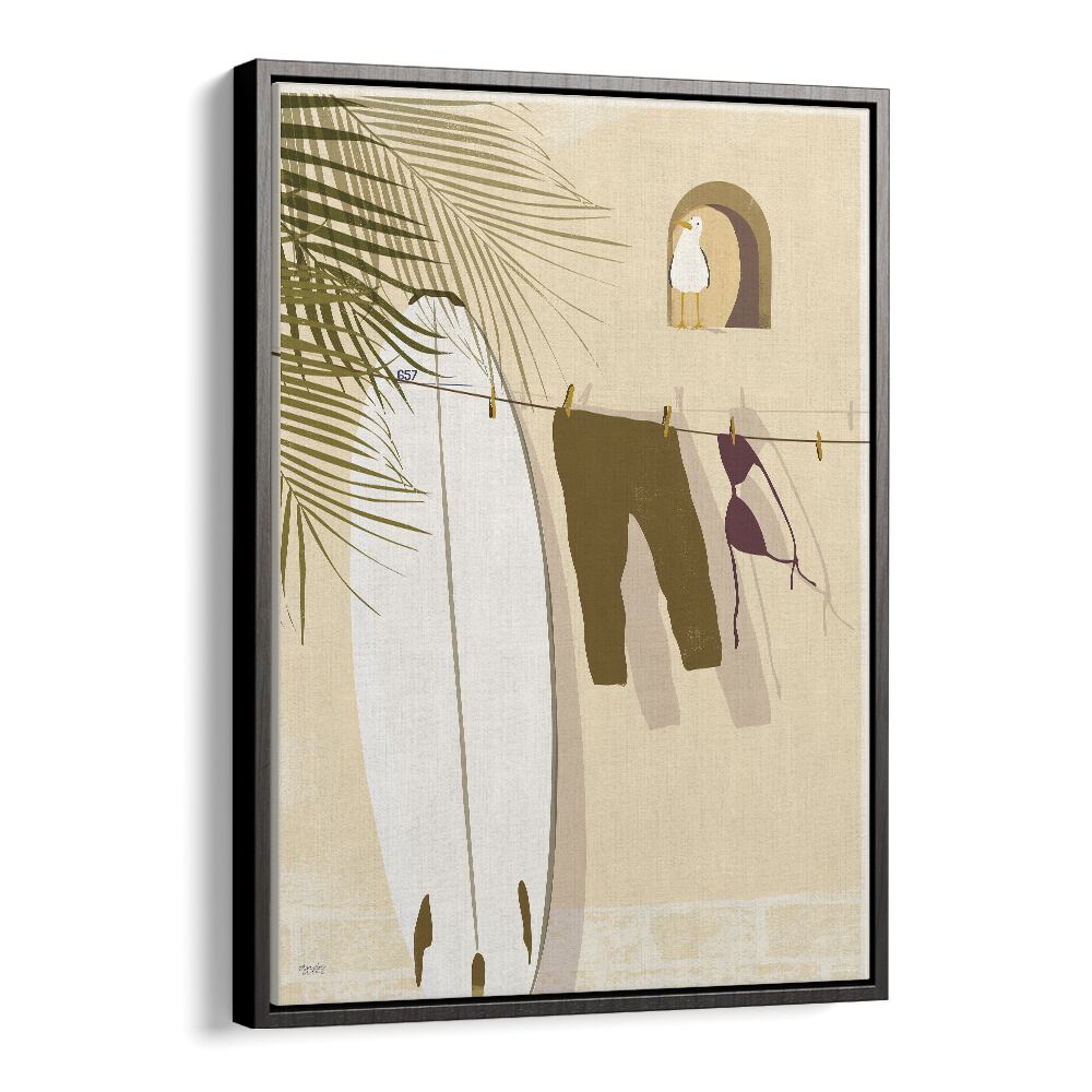 Still Life By Andi Bell Beach Prints in Black Floater Frame