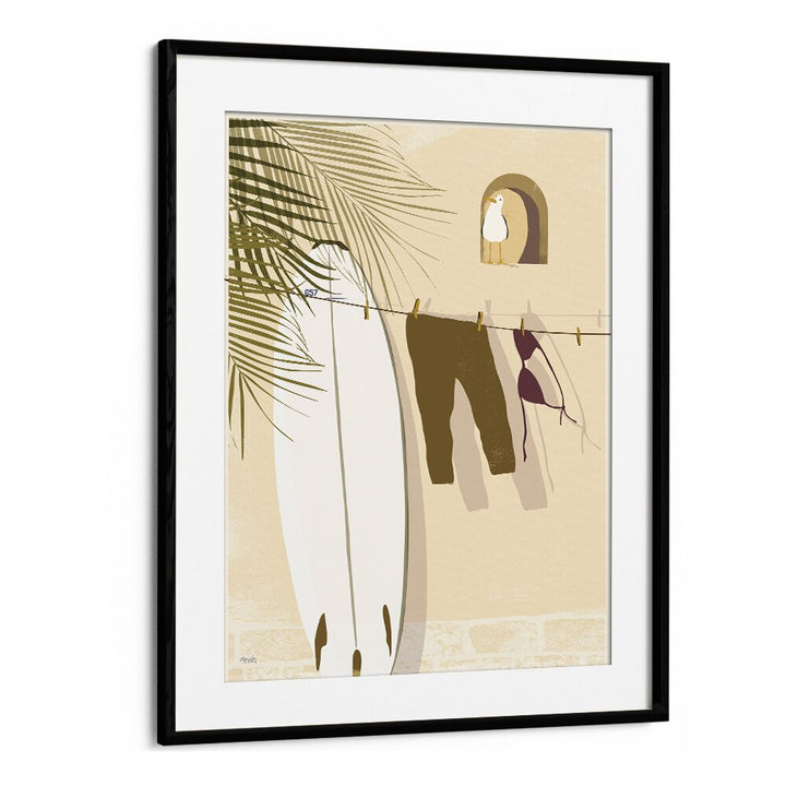 Still Life By Andi Bell Beach Prints in Black Frame With Mount