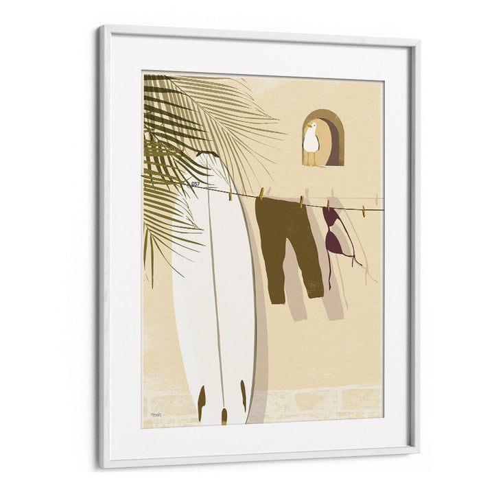 Still Life By Andi Bell Beach Prints in White Frame With Mount