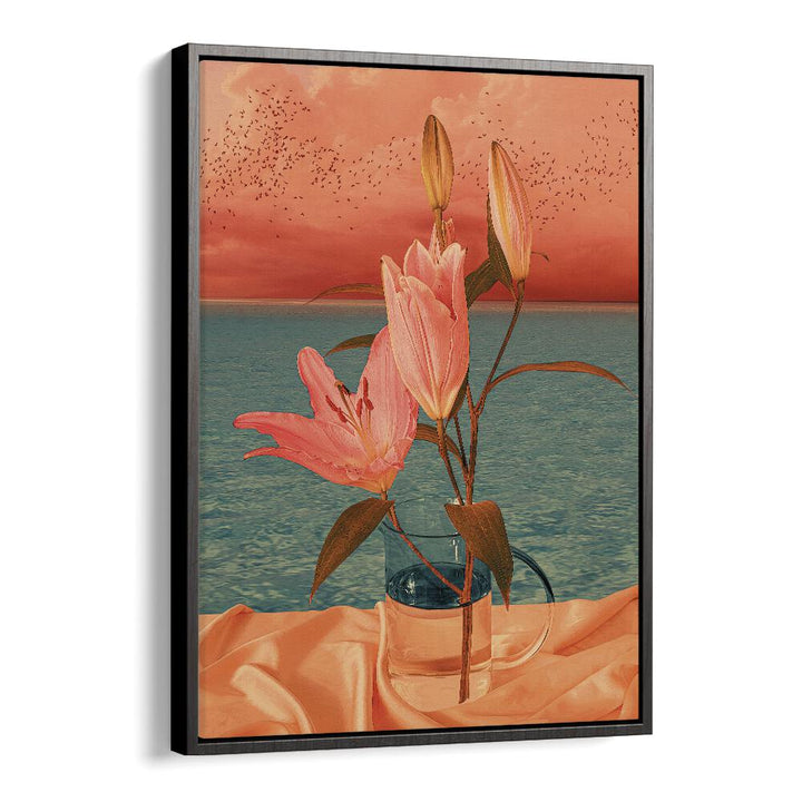 Still Life By Cosmo Zach Surreal Art Prints Surrealism in Black Floater Frame