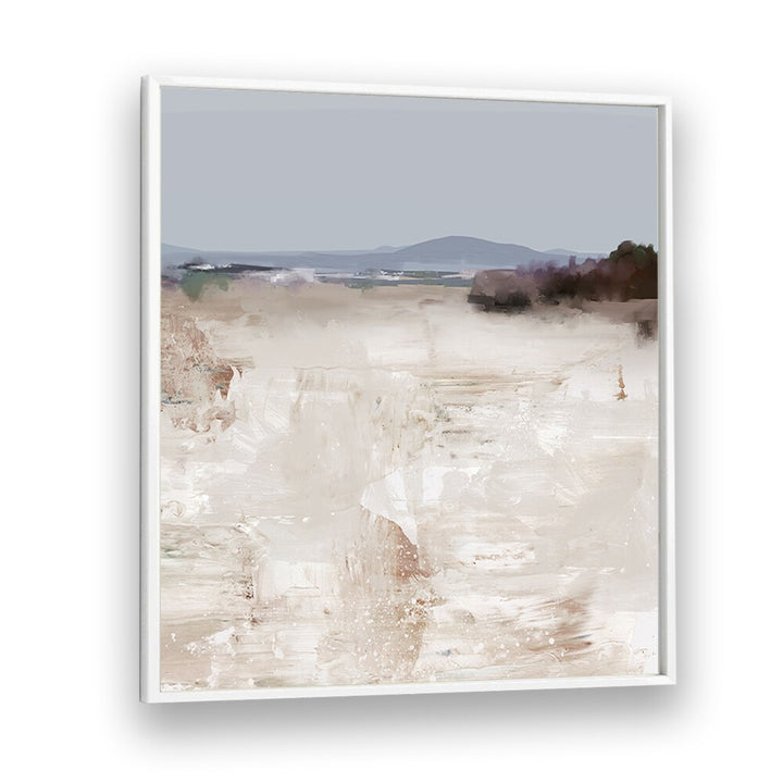 Stream By Dan Hobday Abstract Art Abstract Paintings in White Plain Frame