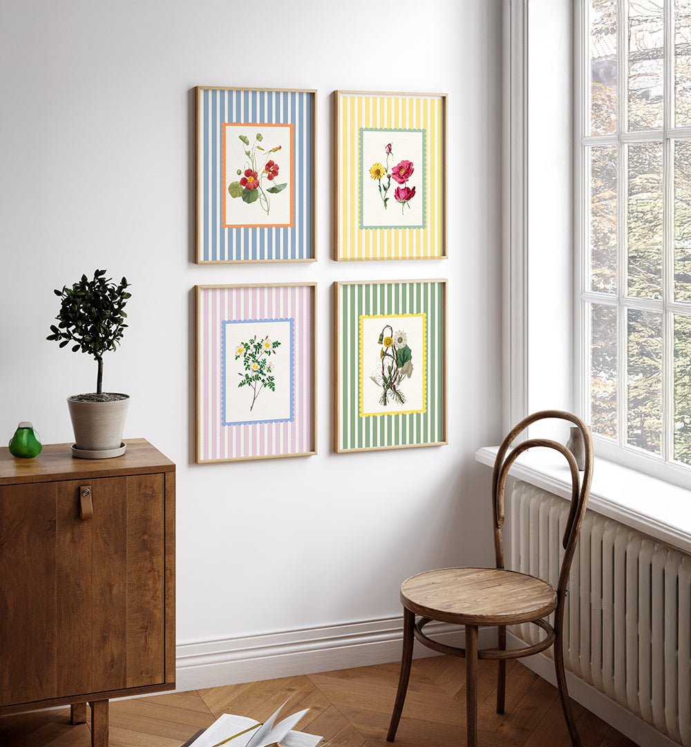 STRIPED GARDEN , GALLERY WALLS & SETS