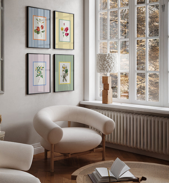 STRIPED GARDEN , GALLERY WALLS & SETS