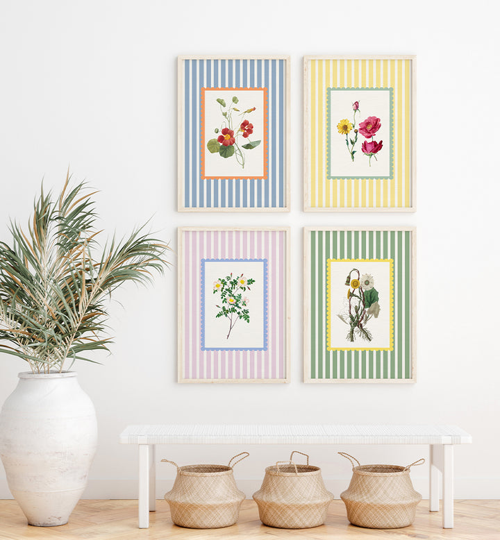 STRIPED GARDEN , GALLERY WALLS & SETS
