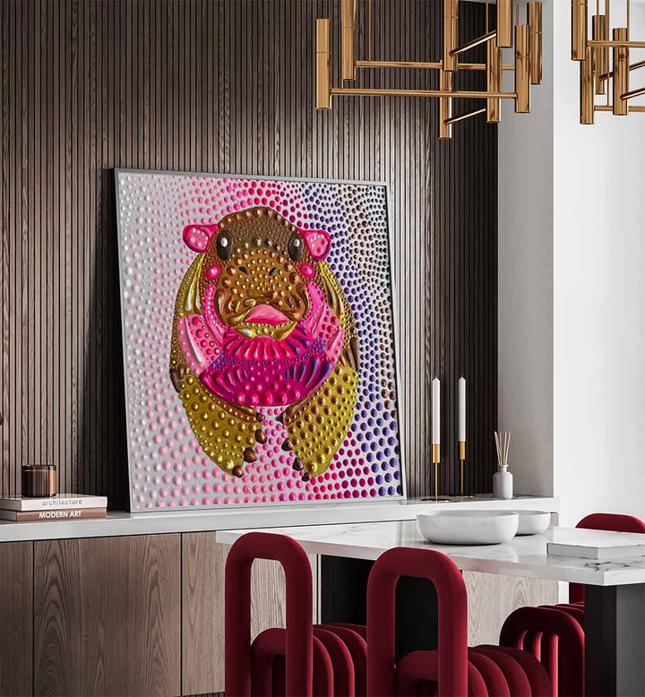 Bright and playful STYLIZED ANIMAL, KIDS ROOM PAINTINGS designed to inspire creativity in your child's space.