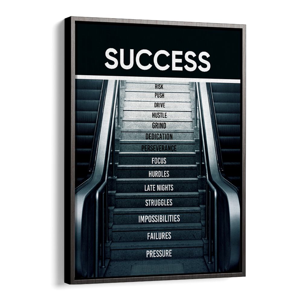 Motivate your space with SUCCESS III, QUOTES & TYPOGRAPHY POSTERS, featuring inspiring words for daily uplift.