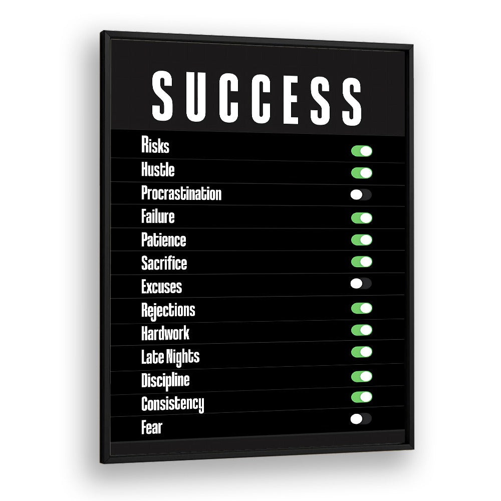 Stylish SUCCESS, QUOTES poster designed to inspire motivation and positivity in any space. Perfect for home or office.