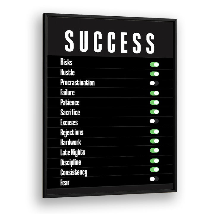 Stylish SUCCESS, QUOTES poster designed to inspire motivation and positivity in any space. Perfect for home or office.
