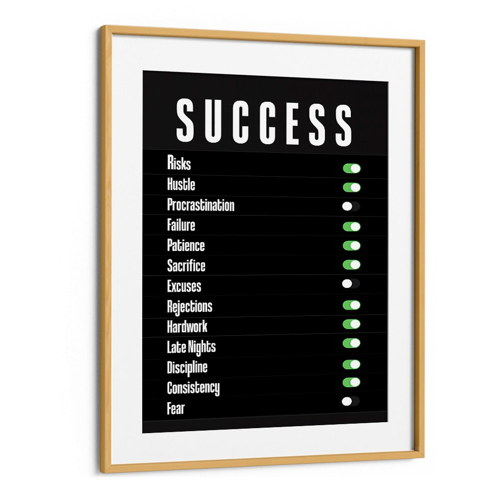 Elevate your space with SUCCESS, QUOTES typography posters featuring inspiring designs for motivation and positivity.
