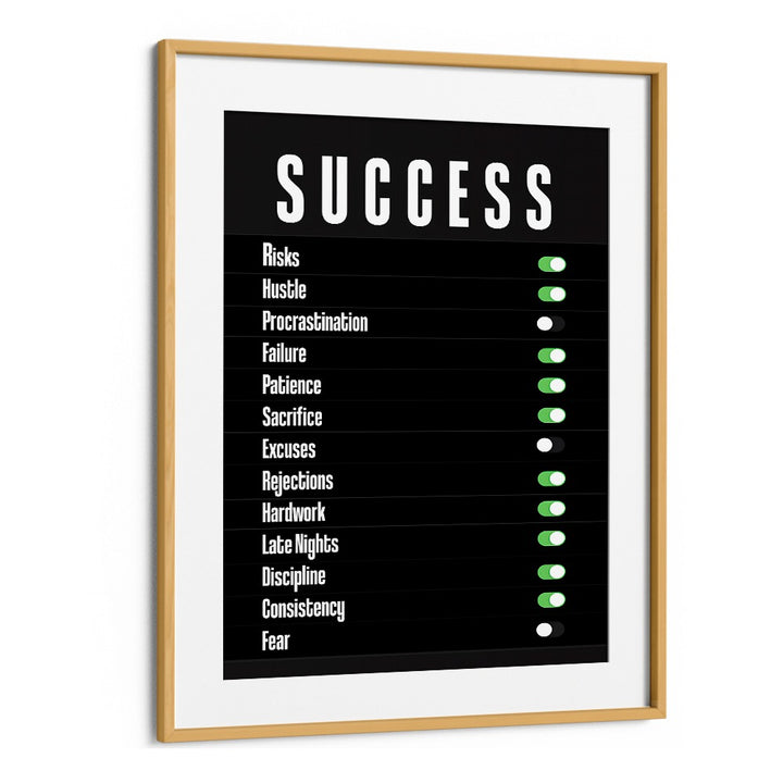 Elevate your space with SUCCESS, QUOTES typography posters featuring inspiring designs for motivation and positivity.