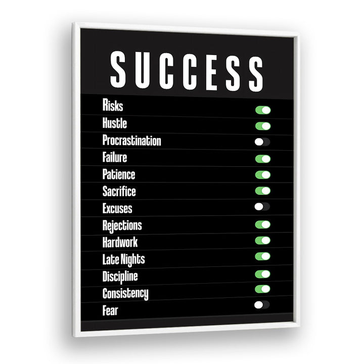 Stylish SUCCESS, QUOTES & TYPOGRAPHY POSTER elevates your space with motivational inspiration for home or office.
