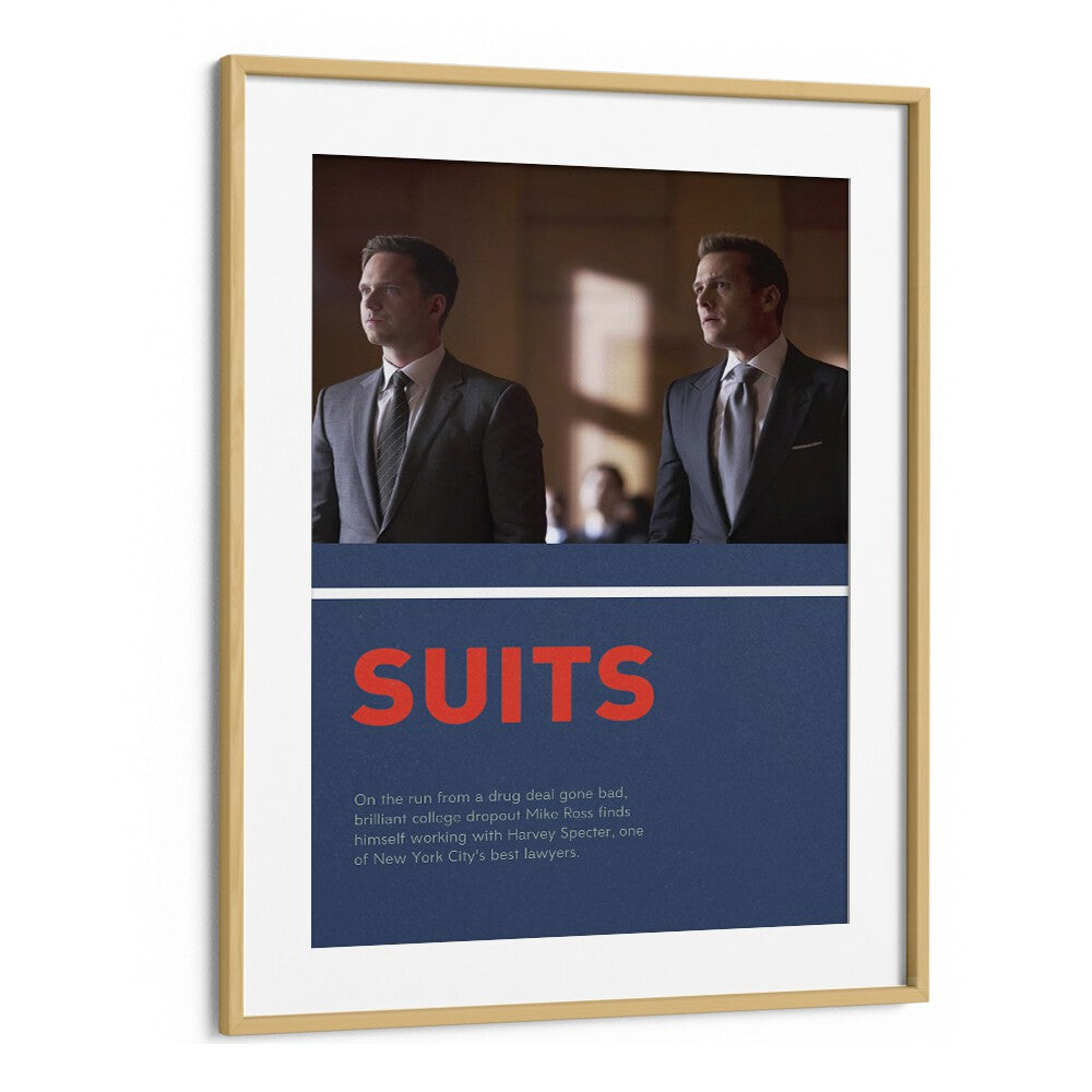 Suits by Grishma Korjani Movie Posters in Oak Wood Frame With Mount