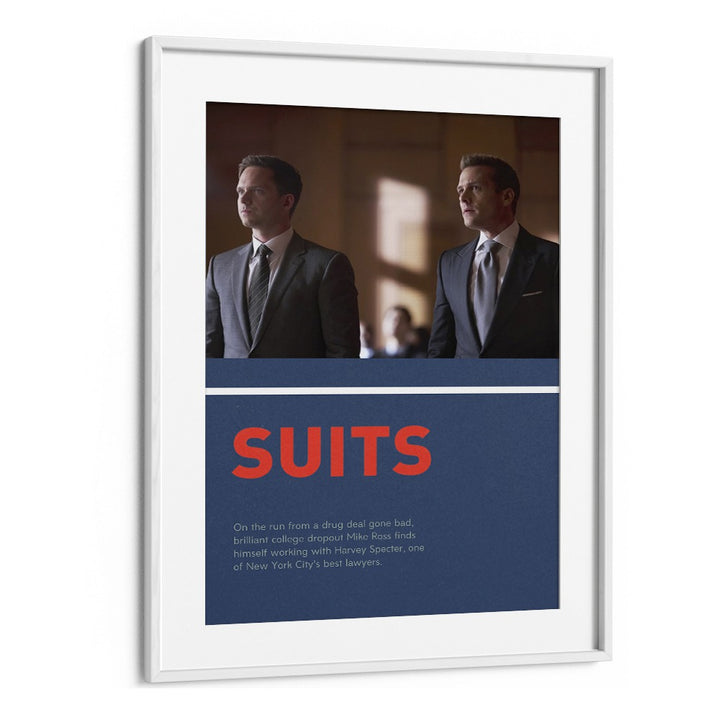 Suits by Grishma Korjani Movie Posters in White Frame With Mount