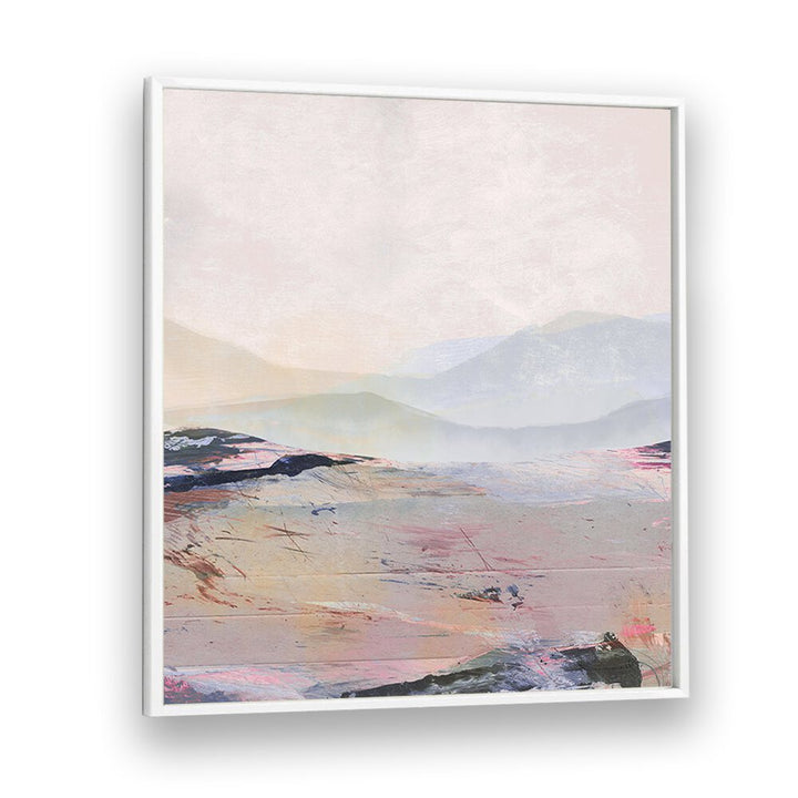 Summer By Dan Hobday Abstract Art Abstract Paintings in White Plain Frame