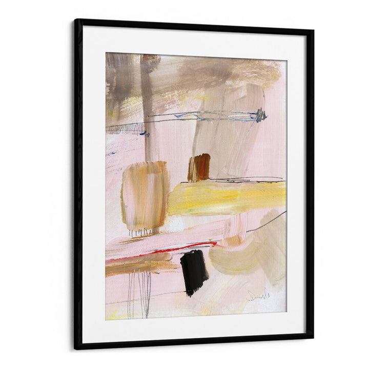 Summer Dream I By Dan Hobday Abstract Art Abstract Paintings in Black Frame With Mount