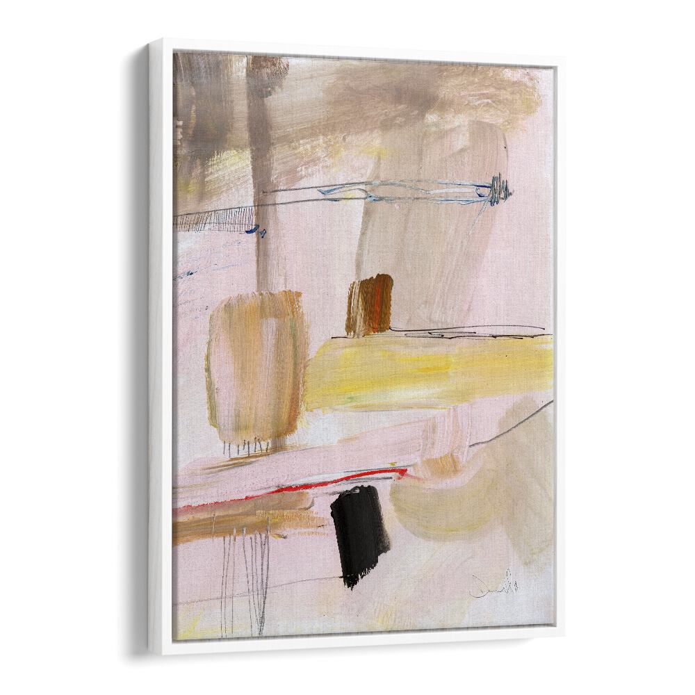 Summer Dream I By Dan Hobday Abstract Art Abstract Paintings in White Floater Frame