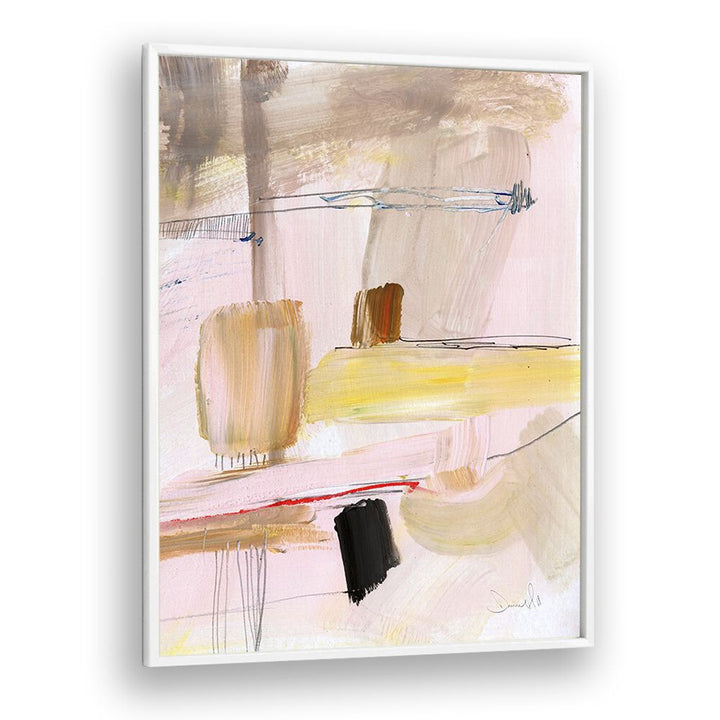 Summer Dream I By Dan Hobday Abstract Art Abstract Paintings in White Plain Frame