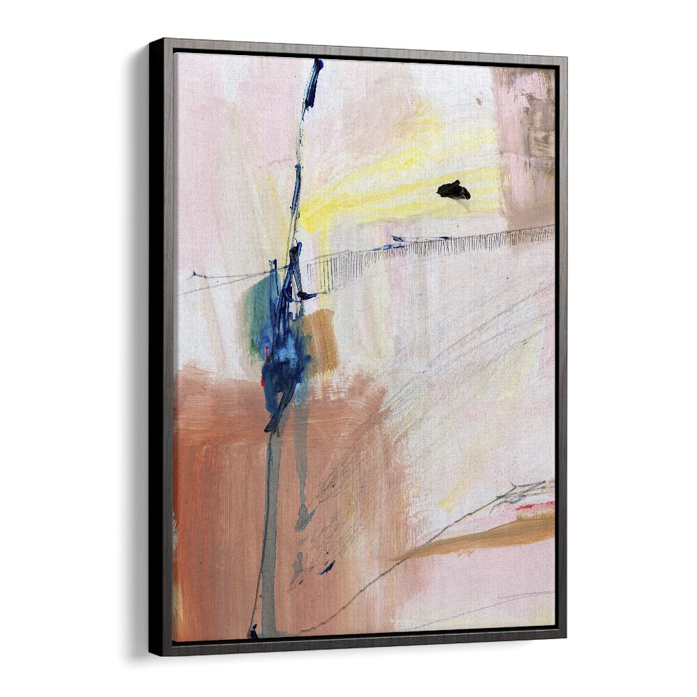 Summer Dream II By Dan Hobday Abstract Art Abstract Paintings in Black Floater Frame