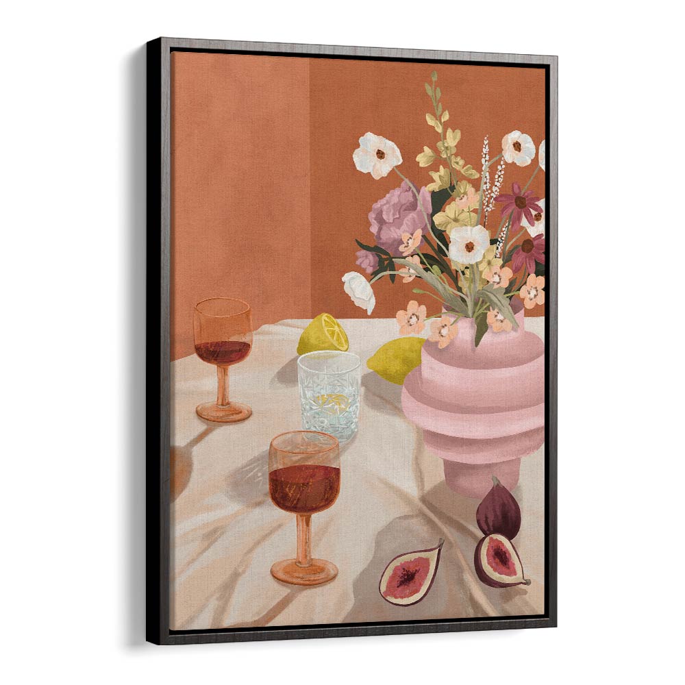 Summer Stories By Goed Blauw Kitchen Posters Kitchen Art Prints in Black Floater Frame