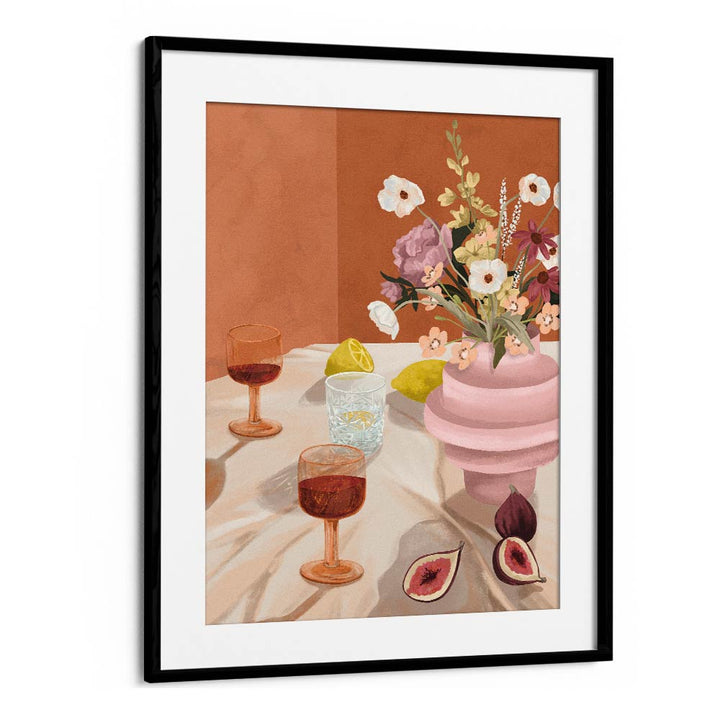 Summer Stories By Goed Blauw Kitchen Posters Kitchen Art Prints in Black Frame With Mount