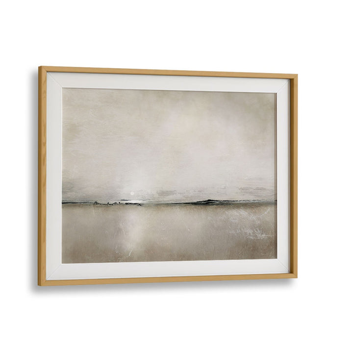 Sunlight Bay By Dan Hobday Abstract Art Abstract Paintings in Oak Wood Frame With Mount