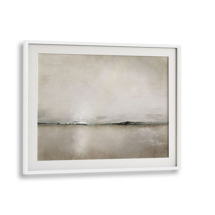 Sunlight Bay By Dan Hobday Abstract Art Abstract Paintings in White Frame With Mount