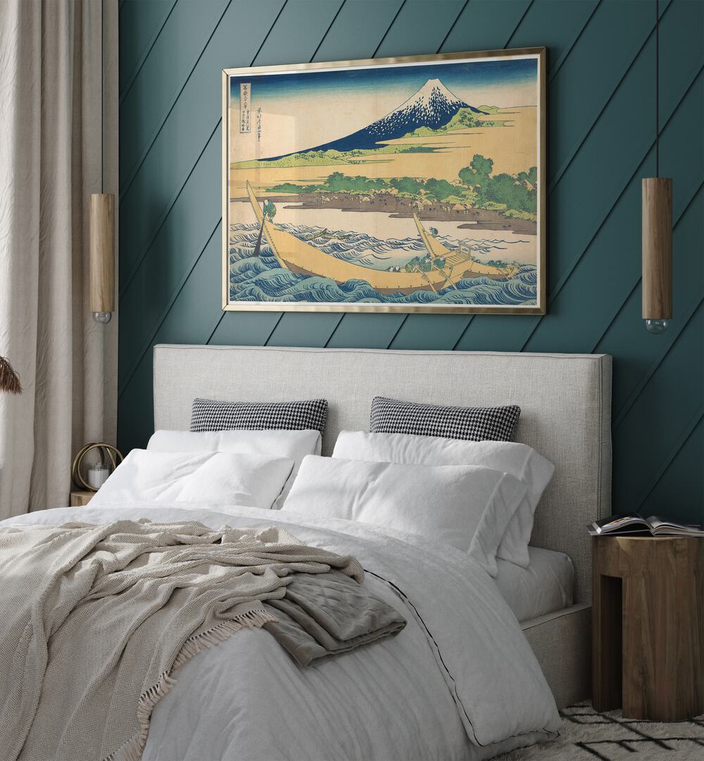 TAGO BAY NEAR EJIRI ON THE TŌKAIDŌ , VINTAGE PAINTINGS