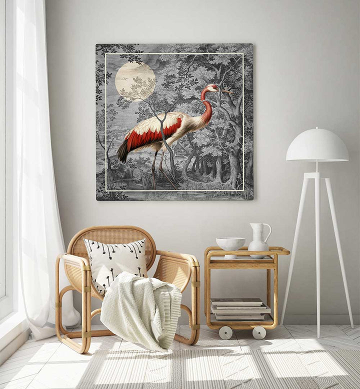 TALES OF GIANT CRANES , ANIMAL PAINTINGS