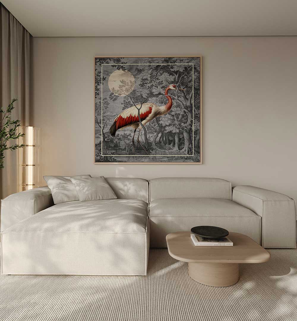 TALES OF GIANT CRANES , ANIMAL PAINTINGS