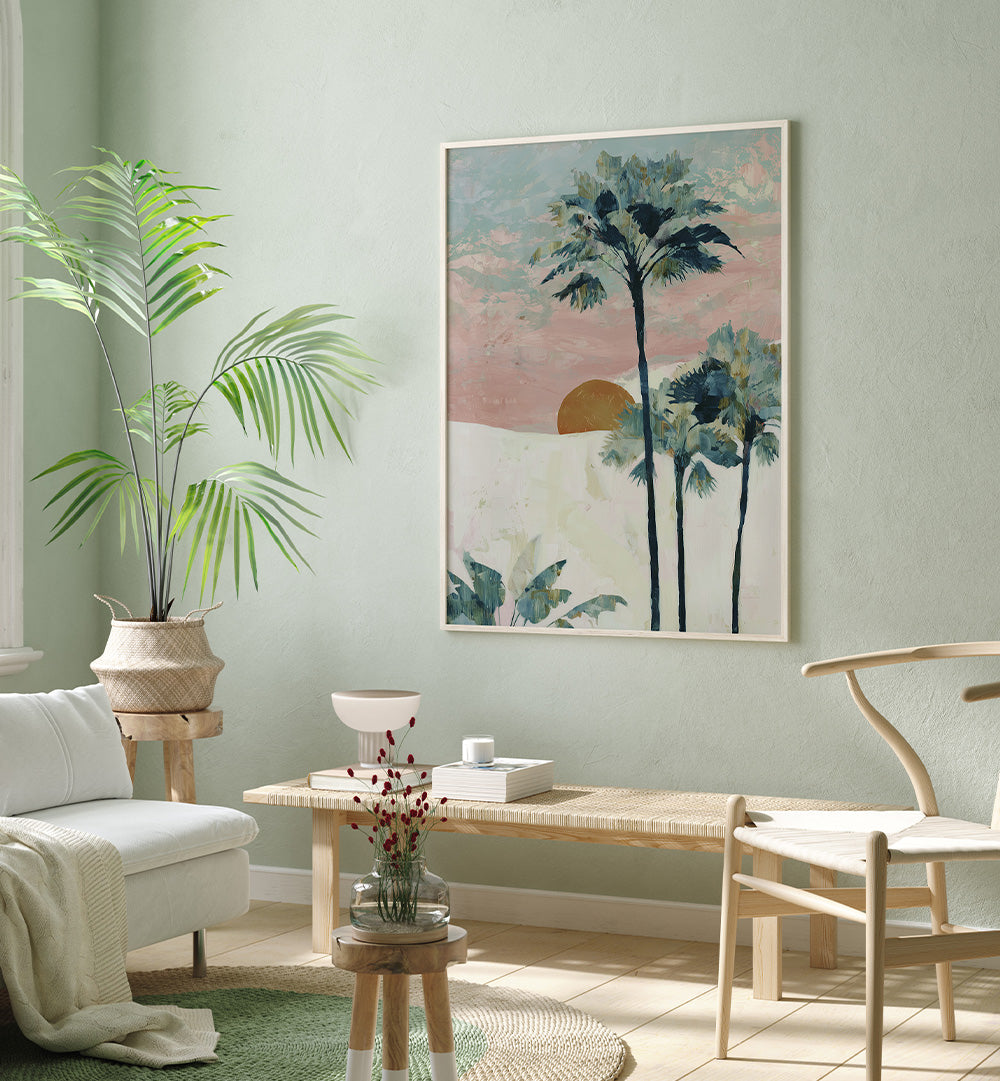 TALL PALMS AT GOLDEN HOUR
